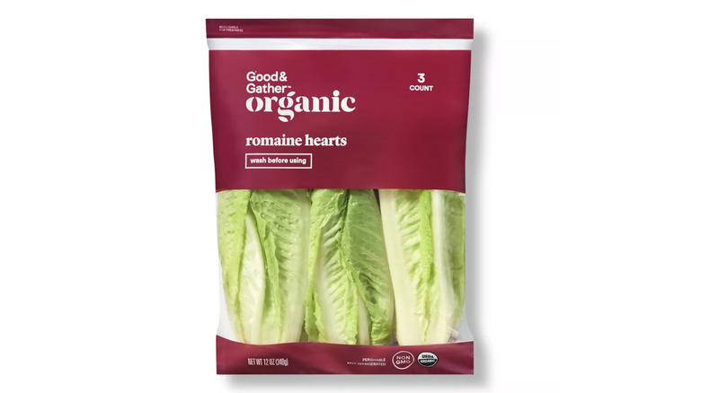 Good & Gather Fresh Organic Romaine Hearts from Target