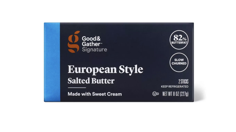 Good & Gather Signature European Style Salted Butter