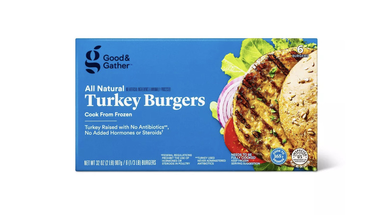 Good & Gather Turkey Burger Patties from Target