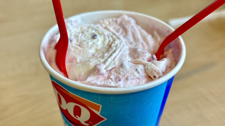 Dairy Queen Cotton Candy Blizzard