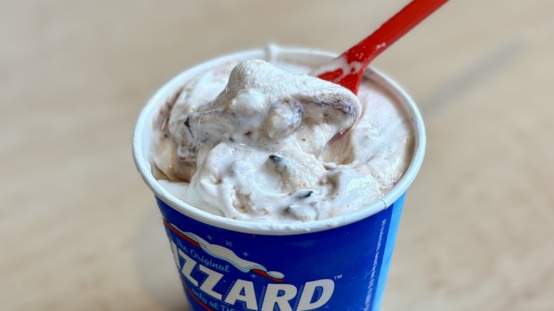 Dairy Queen Chocolate Chip Cookie Dough Blizzard