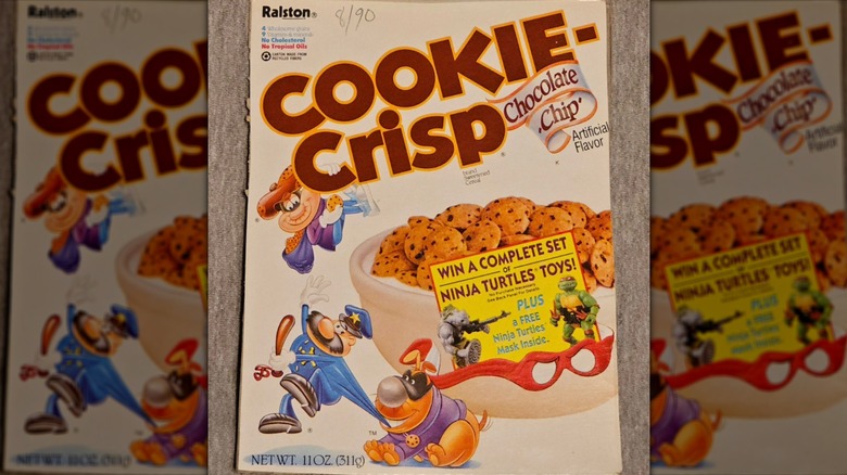 1990 box of Cookie Crisp