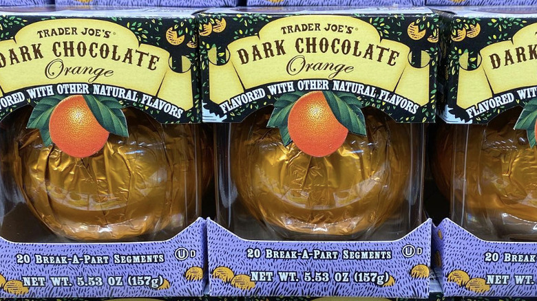 Trader Joe's Dark Chocolate Oranges