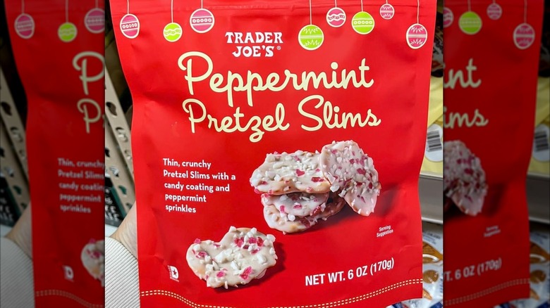Trader Joe's Peppermint Pretzel Slims