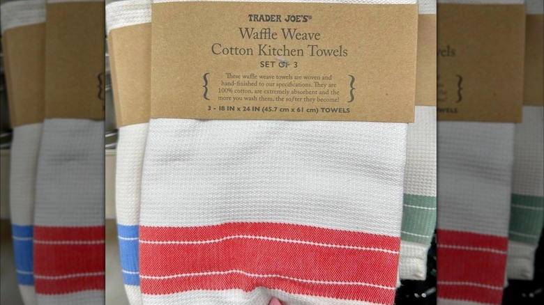 Waffle Weave Kitchen Towels