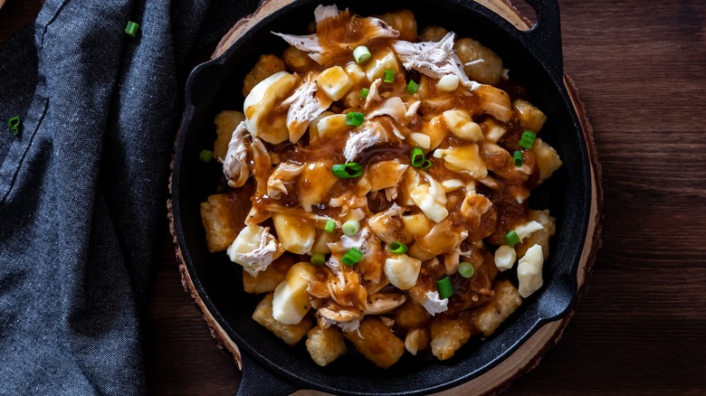 Tater tot based poutine