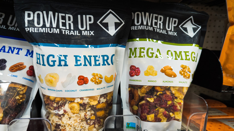 Gourmet Nut Power Up Trail Mix on shelves
