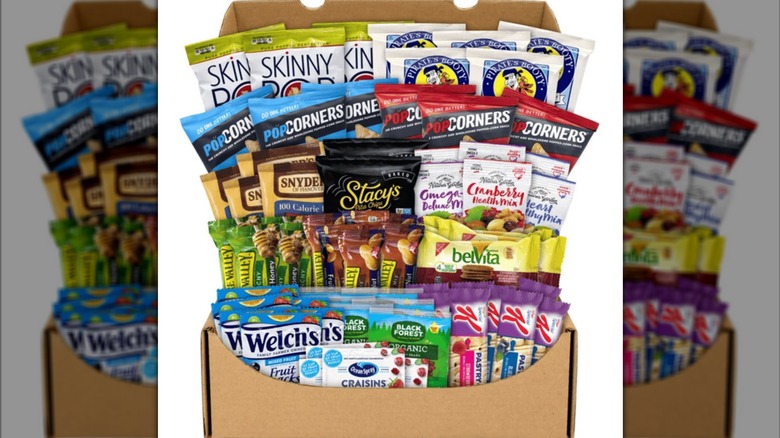 Healthy Snack Box spread out