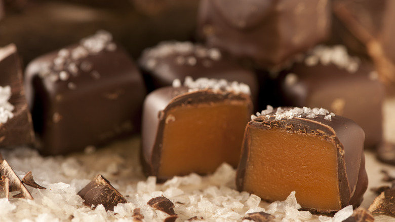 chocolate caramels
