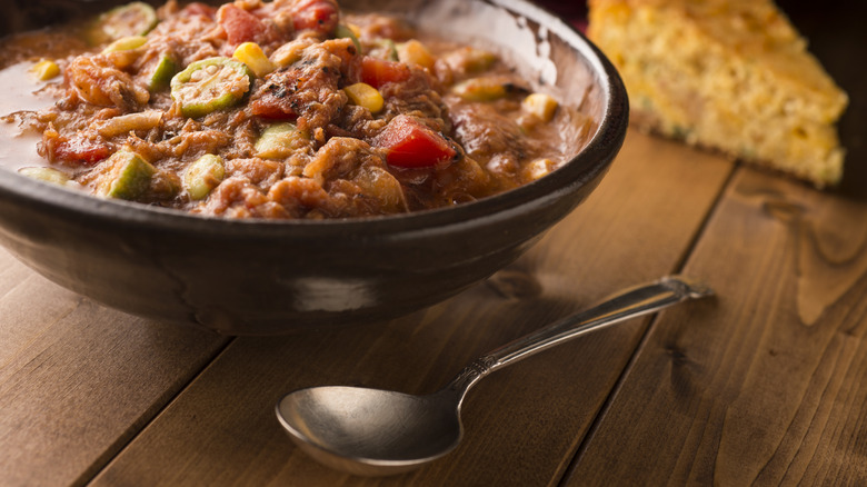 Bowl of Brunswick stew