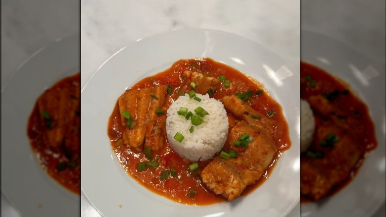 Bowl of Catfish Court-Bouillon