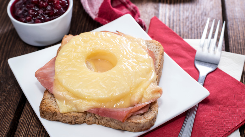 Pineapple toast