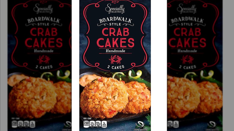 A package of Maryland Crab Cakes