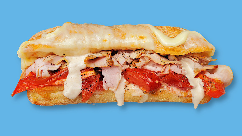 The Dilly Duck Shop rotisserie roasted pork sandwich