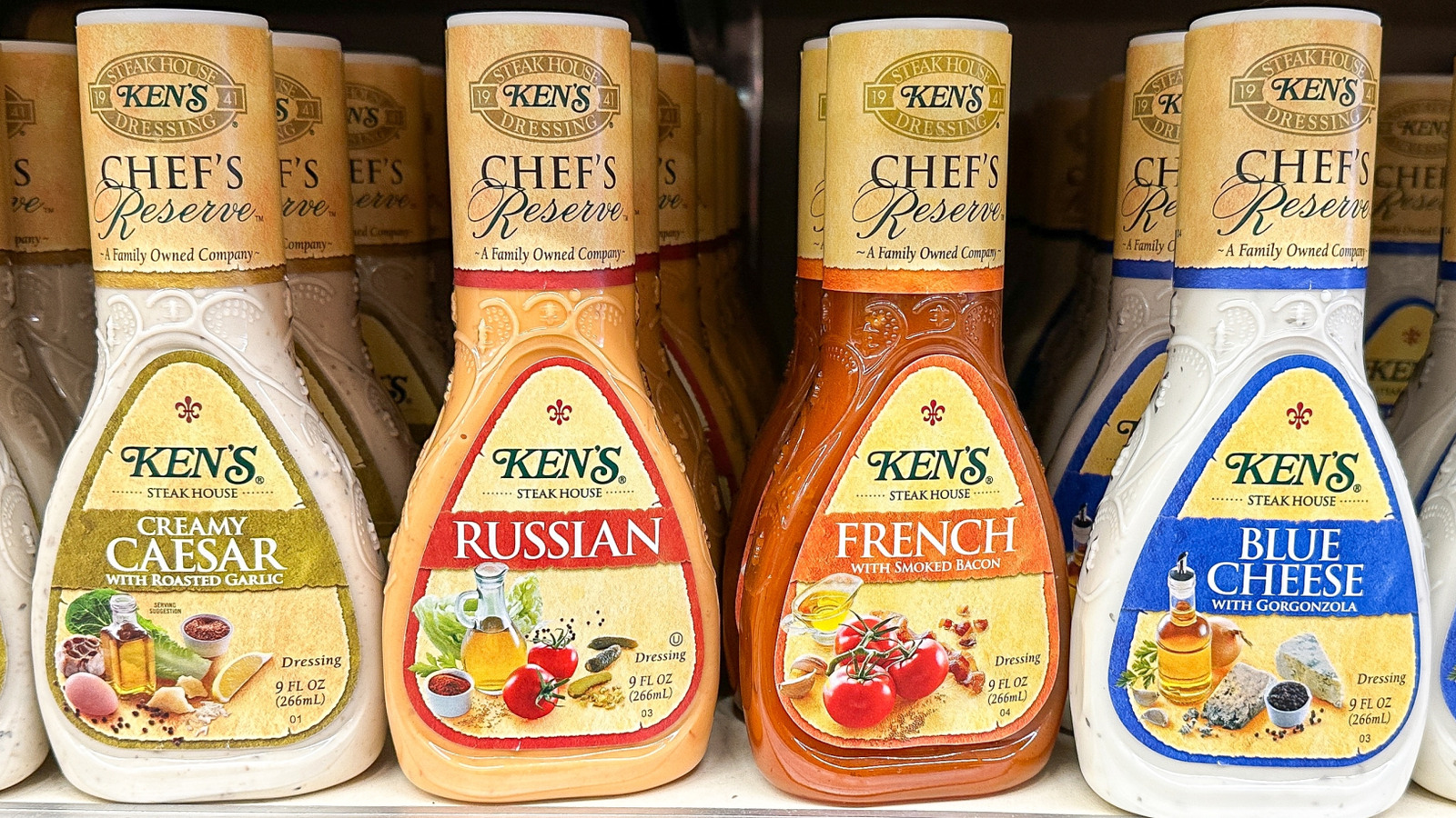 3 Condiment Brands That Are Owned By The Company Behind Ken's Steak House Dressing