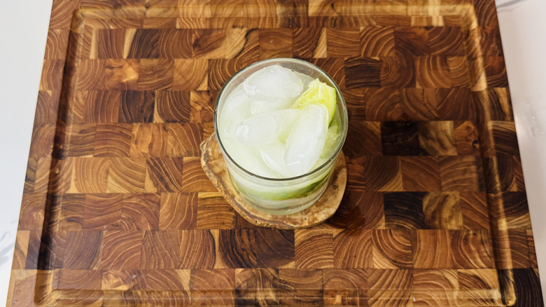 Caipirinha in a rocks glass