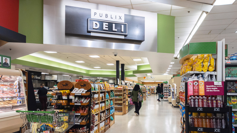 The deli department in a Publix grocery store