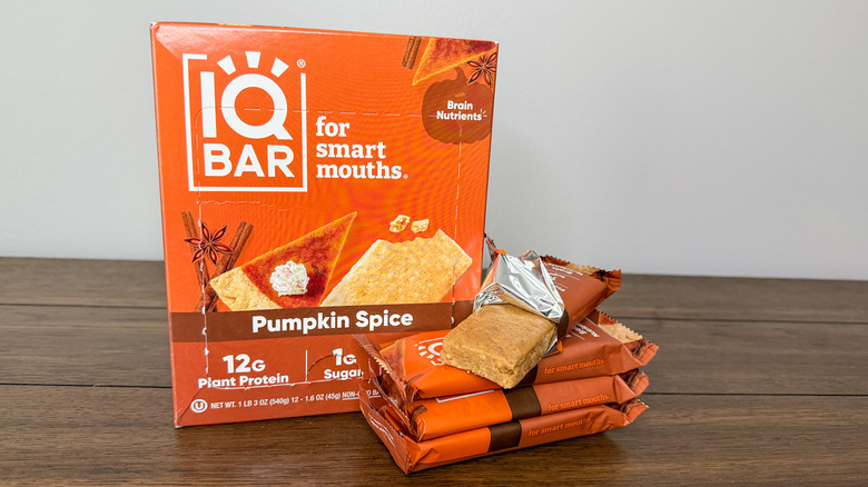 Box of Pumpkin Spice IQBARs