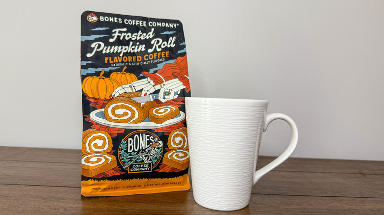 Bag of Bones Coffee Company Frosted Pumpkin Roll coffee