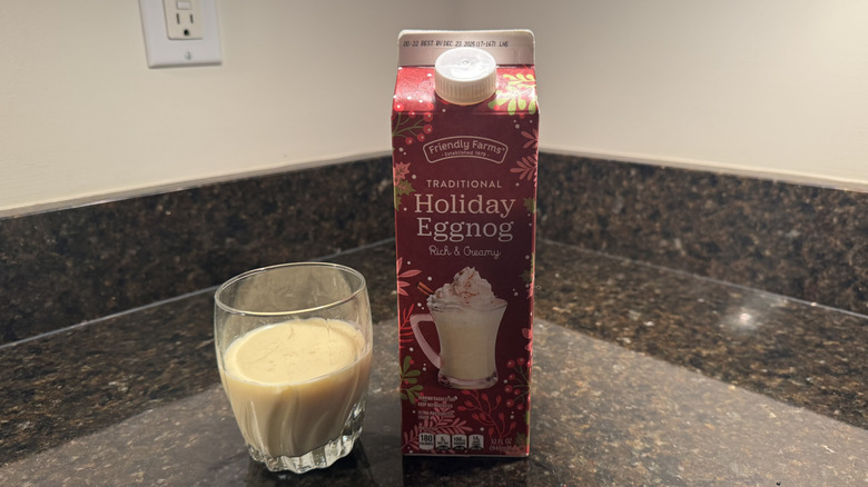 Friendly Farms traditional holiday eggnog