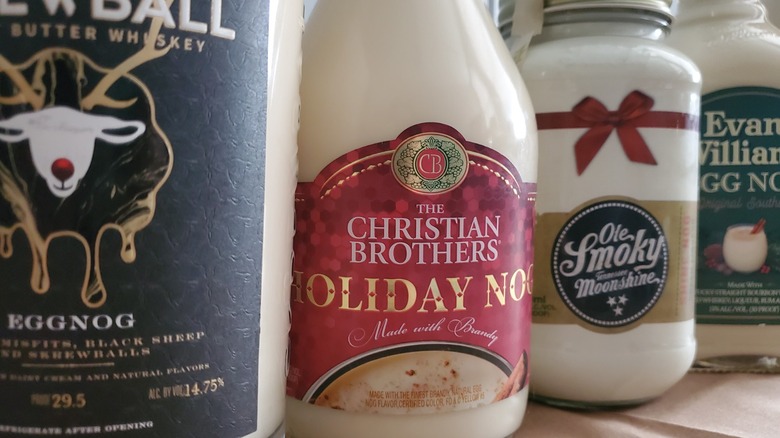 Hard eggnog varieties