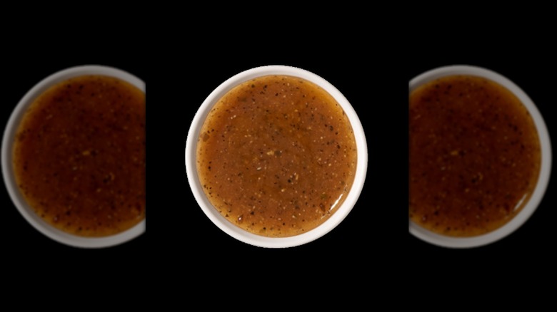 Chipotle's honey vinaigrette