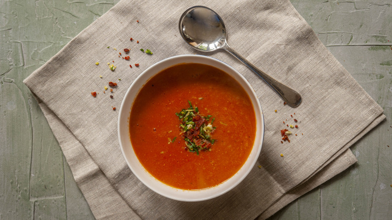 tomato and basil soup