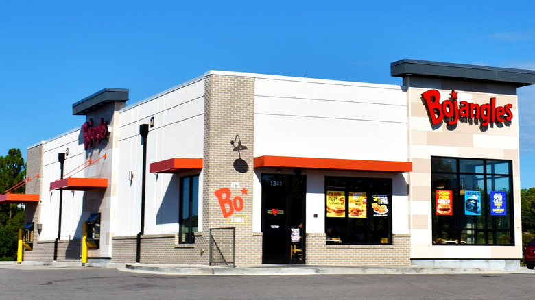 The outside of a Bojangles restaurant