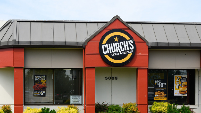 A Church's Texas Chicken restaurant