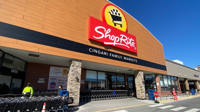 An exterior shot of a ShopRite store