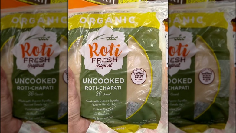 Package of roti