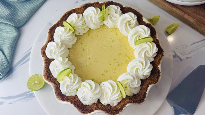 Key lime pie