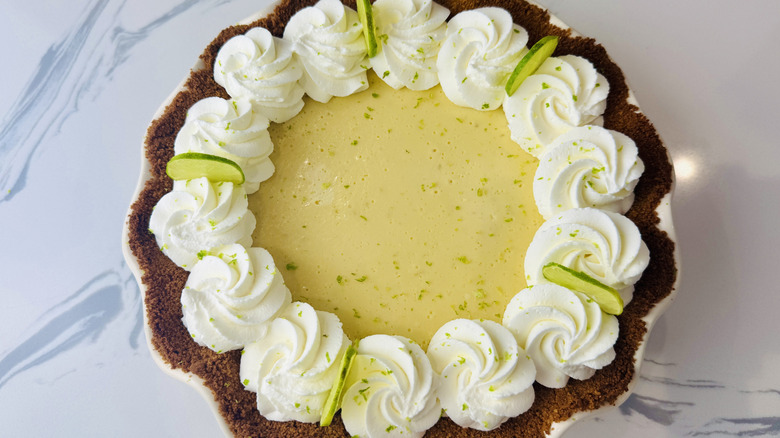 5-ingredient key lime pie