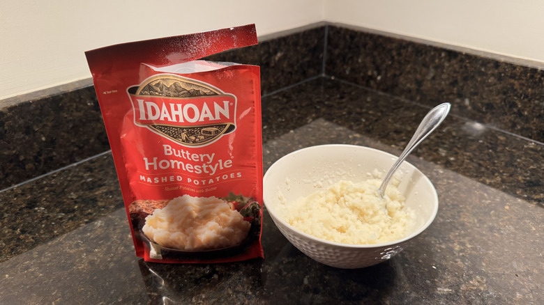 Idahoan buttery mashed potatoes