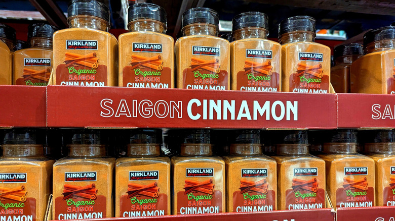 Kirkland Signature Ground Saigon Cinnamon on shelf