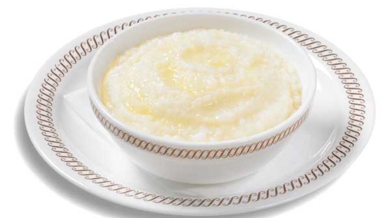 A bowl of Waffle House grits