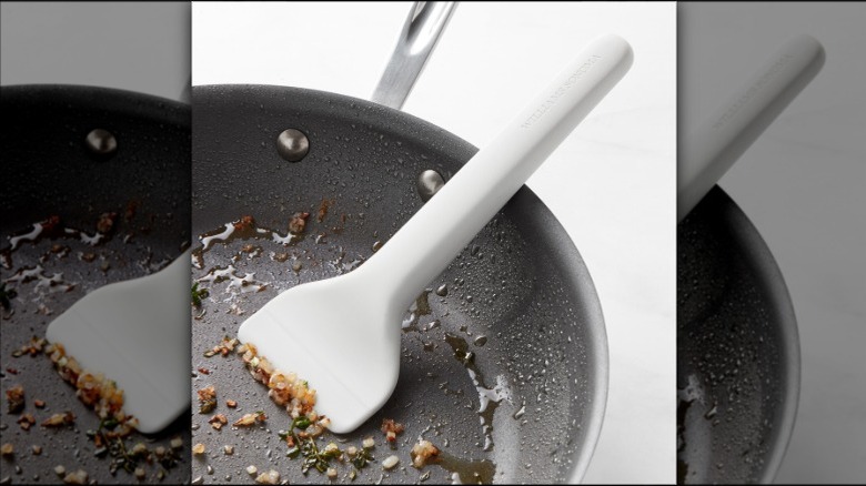 Williams Sonoma pan scraper in a pan