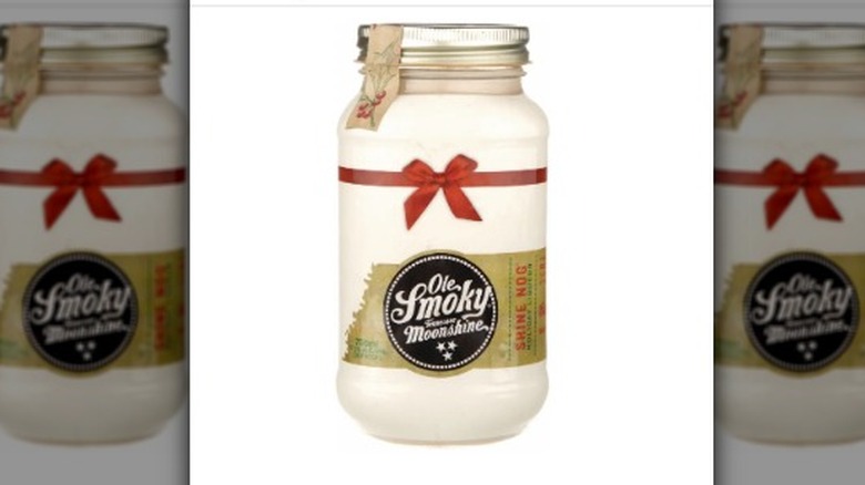 Ole Smoky Shine Nog against a white background