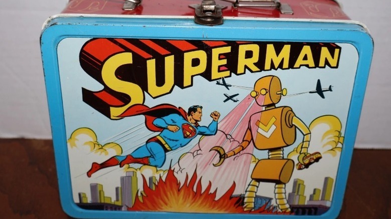 vintage Superman lunchbox