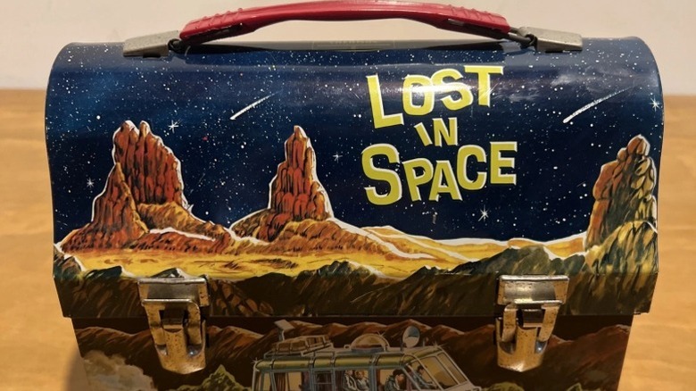 vintage Lost in Space tin lunchbox