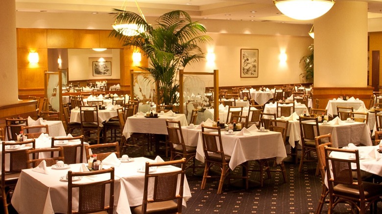 A photo of Yank Sing's dining room in San Francisco