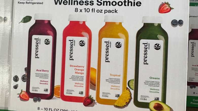 8-pack of Pressed Juicery Wellness Smoothie