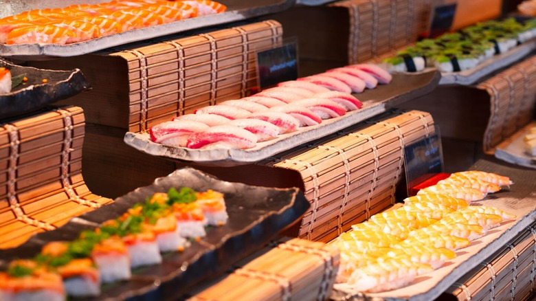 Sushi bar at Zuma Miami brunch