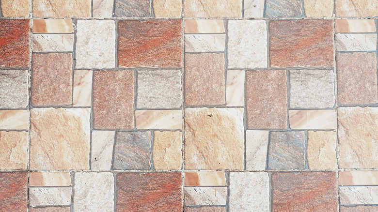 peel and stick pile pieces that look like natural stone