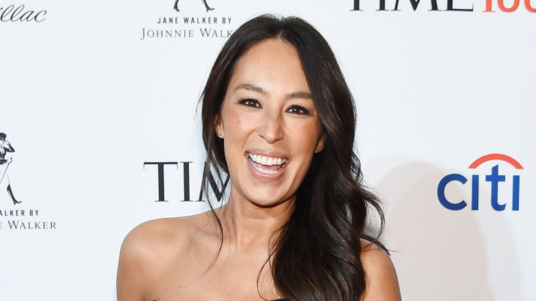 Close up of Joanna Gaines smiling