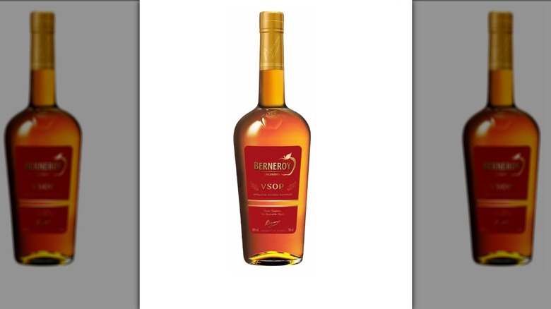 Berneroy VSOP Calvados on a white background