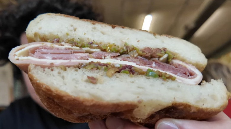 Stein's "Muphaletta" sandwich