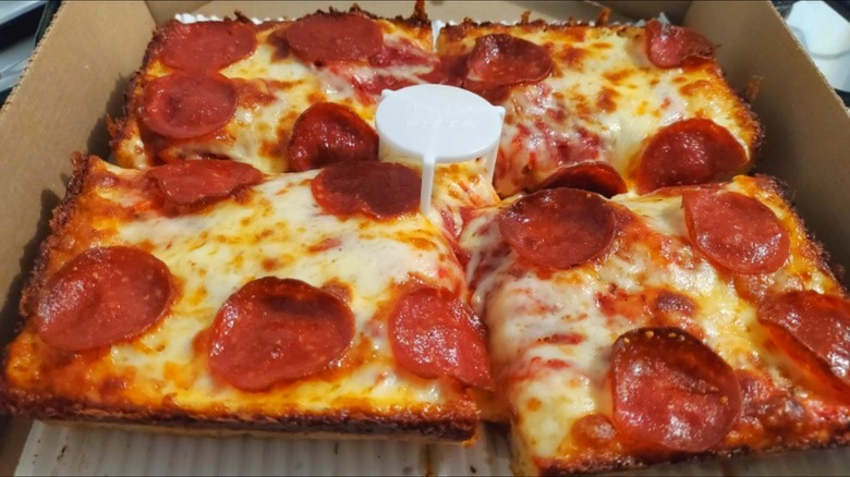 Jet's pepperoni pizza
