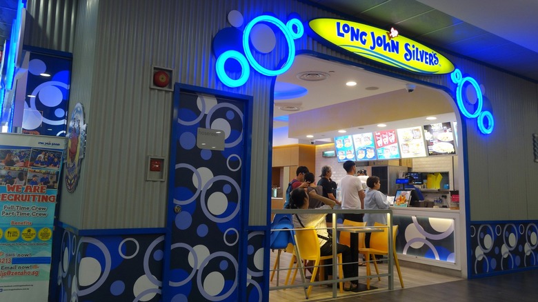 Long John Silver's restaurant interior