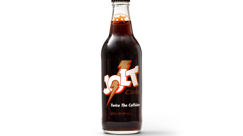 Jolt Cola on white background